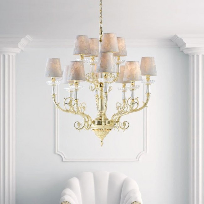 Люстра IlParalume MARINA 7727 2066CH12 Люстра IlParalume MARINA 7727 2066CH12