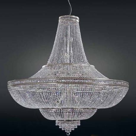 Люстра Italamp 1020/144 Nickel / SW Elements