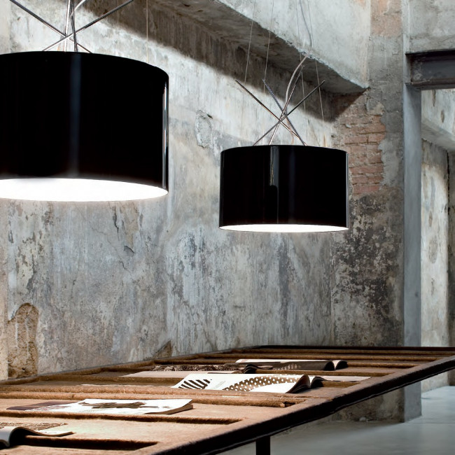 Подвесной светильник Flos Ray S Black F5931030 Подвесной светильник Flos Ray S Black F5931030