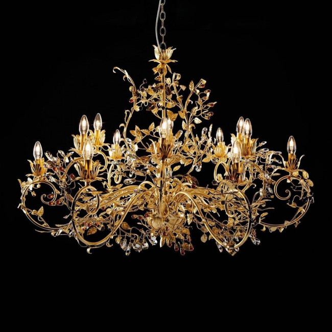 Люстра Masca Mughetto 2835/12 Oro Люстра Masca Mughetto 2835/12 Oro