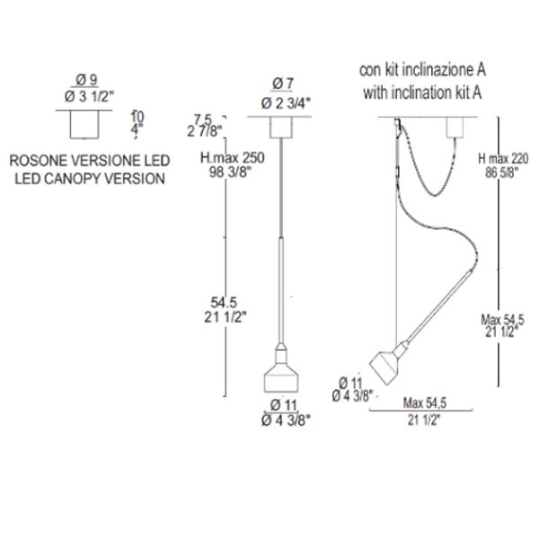 Подвесной светильник Leucos BEAMER 11 S 0003586 Подвесной светильник Leucos BEAMER 11 S 0003586