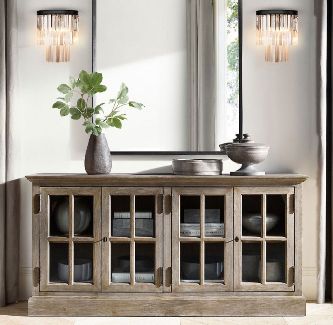 Настенный светильник DeLight Collection 1920s Odeon KR0387W-2B black/clear