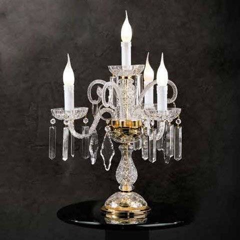 Настольная лампа Beby Group Crystal 360/4L Light gold HALF CUT Настольная лампа Beby Group Crystal 360/4L Light gold HALF CUT