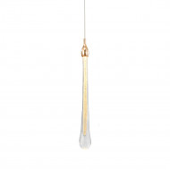 Подвесной светильник DeLight Collection teardrop 20592P-1 gold Подвесной светильник DeLight Collection teardrop 20592P-1 gold
