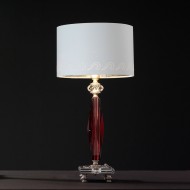 Настольная лампа Euroluce Perseo LP1 Silver Antique rose Настольная лампа Euroluce Perseo LP1 Silver Antique rose