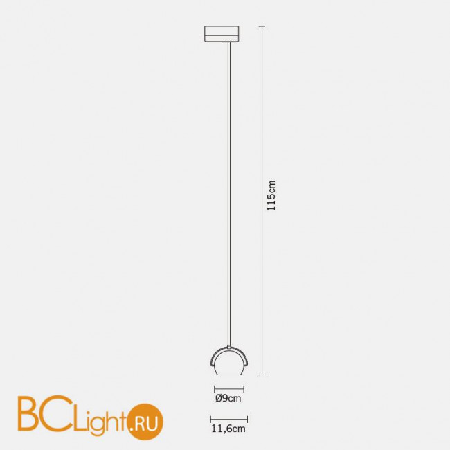 Трековый светильник Fabbian Beluga White D57 J13 01 Трековый светильник Fabbian Beluga White D57 J13 01