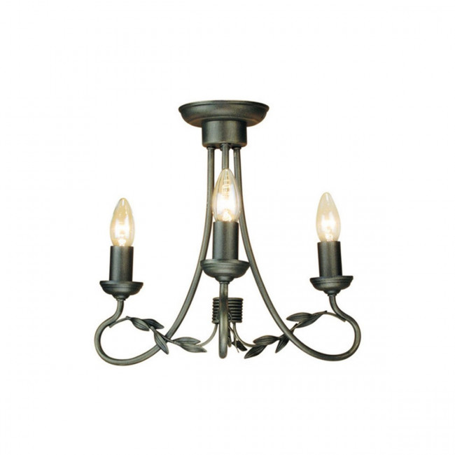 Люстра Elstead Lighting Olivia OV3 BLK/GOLD Люстра Elstead Lighting Olivia OV3 BLK/GOLD