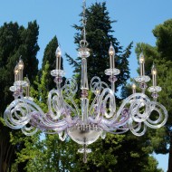 Люстра Euroluce Cloe L10 Silver wisteria Люстра Euroluce Cloe L10 Silver wisteria