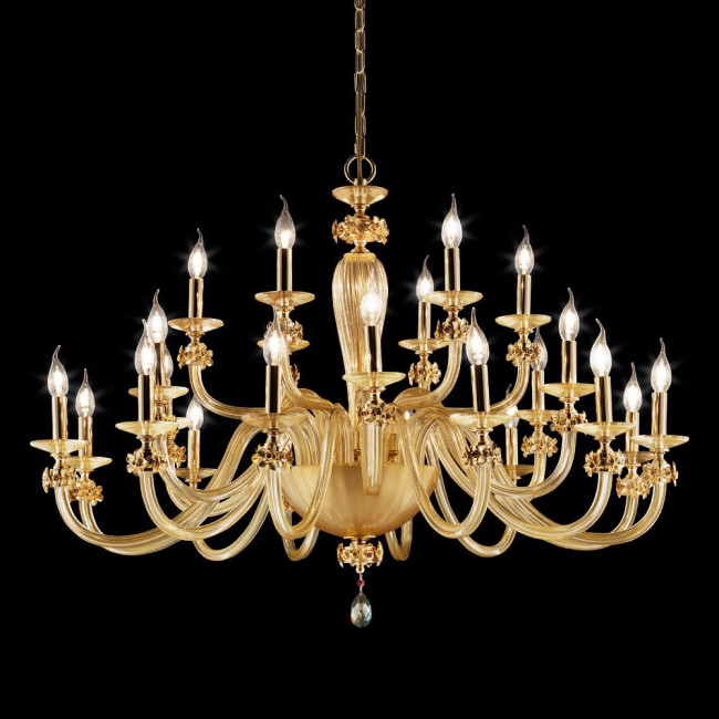 Люстра Euroluce Sheen L12+6+6 gold Люстра Euroluce Sheen L12+6+6 gold