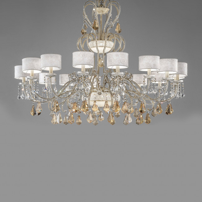 Люстра Masiero Gala 16+4+3 /V13/ PIZ/17/IV Люстра Masiero Gala 16+4+3 /V13/ PIZ/17/IV