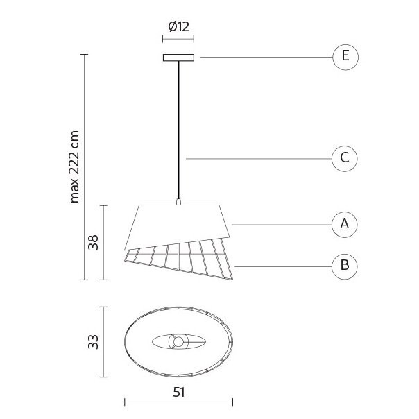 Подвесной светильник Karman Mono SE108 1R INT Подвесной светильник Karman Mono SE108 1R INT