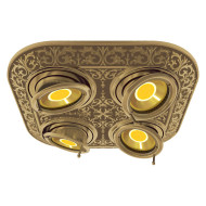 Встраиваемый спот (точечный светильник) FEDE Lighting Emporio Four FD1104SPB Встраиваемый спот (точечный светильник) FEDE Lighting Emporio Four FD1104SPB