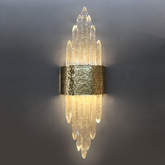 Настенный светильник DeLight Collection Aspen W98021M brushed brass