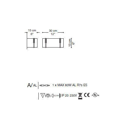 Настенный светильник La Murrina Squared A DD-3S Настенный светильник La Murrina Squared A DD-3S