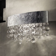 Настенный светильник Masiero Ola A1 OV 30 silver leaf Настенный светильник Masiero Ola A1 OV 30 silver leaf