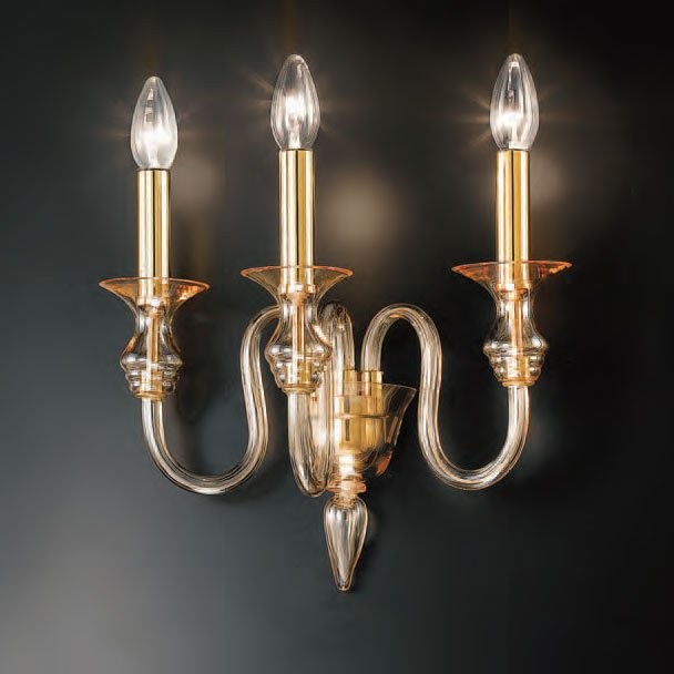 Бра De Majo 2599 A3 025990A03 amber Бра De Majo 2599 A3 025990A03 amber