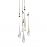 Подвесной светильник DeLight Collection teardrop OM801670-5-CH Подвесной светильник DeLight Collection teardrop OM801670-5-CH