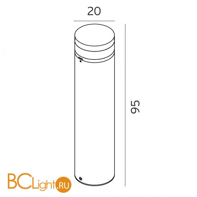 Садово-парковый фонарь Norlys Stavanger 1240GR