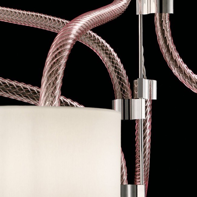 Люстра Barovier&Toso Hastings 5707/07/RS/BB Люстра Barovier&Toso Hastings 5707/07/RS/BB