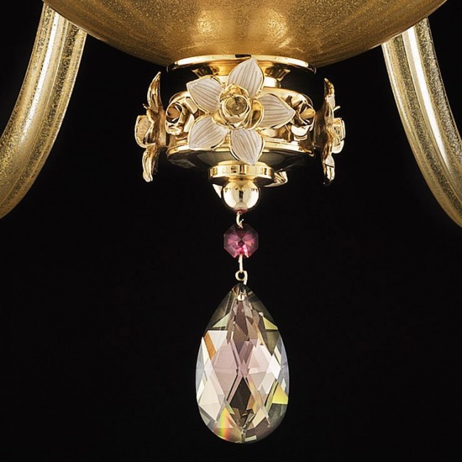 Люстра Euroluce Sheen L8 antique rose Люстра Euroluce Sheen L8 antique rose