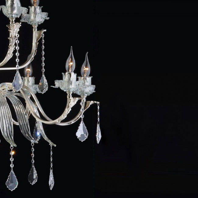 Люстра IlParalume MARINA 4430 1845/CH12/AV/TR Люстра IlParalume MARINA 4430 1845/CH12/AV/TR