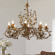 Люстра Masca Mughetto 2835/8 Pastello Люстра Masca Mughetto 2835/8 Pastello