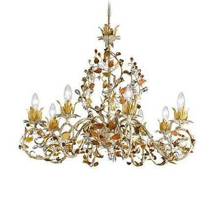 Люстра Masca Mughetto 2835/8 Pastello Люстра Masca Mughetto 2835/8 Pastello