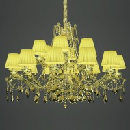 Люстра Masiero Maria Teresa VE 986/18 CG yellow