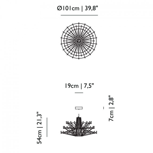 Люстра MOOOI Coppelia SUSPENDED 8718282295800 Люстра MOOOI Coppelia SUSPENDED 8718282295800