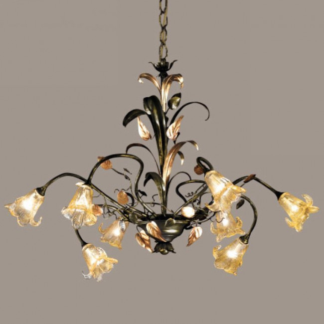 Люстра Renzo Del Ventisette "Natura" L 13952/8 DEC. 0121 Люстра Renzo Del Ventisette "Natura" L 13952/8 DEC. 0121