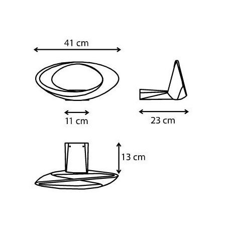 Настенный светильник Artemide Cabildo 1181W10A Настенный светильник Artemide Cabildo 1181W10A