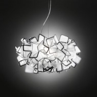Подвесной светильник Slamp Clizia SUSPENSION BLACK CLI78SOS0000N_000 Подвесной светильник Slamp Clizia SUSPENSION BLACK CLI78SOS0000N_000
