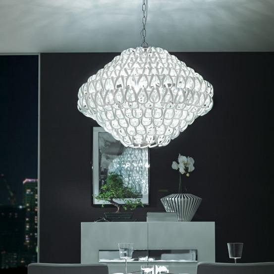 Подвесной светильник Vistosi Giogali SP 80 E27 BC CR Подвесной светильник Vistosi Giogali SP 80 E27 BC CR