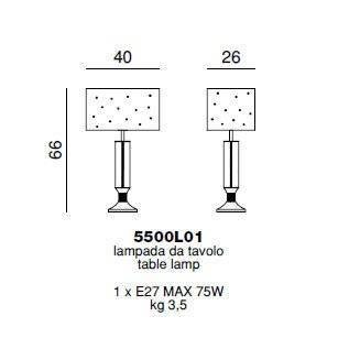 Настольная лампа Beby Group Crystal dream 5500L01 Satin Black Black Swarovski Настольная лампа Beby Group Crystal dream 5500L01 Satin Black Black Swarovski