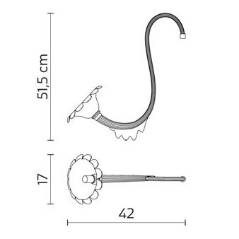 Рожок светильника Karman Au Revoir SE110 4B INT