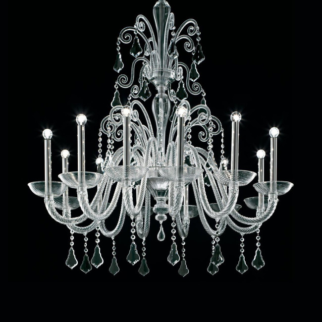 Люстра Barovier&Toso Izmir 5555/12/CC Люстра Barovier&Toso Izmir 5555/12/CC