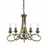 Люстра Elstead Lighting Olivia OV5 BLK/GOLD Люстра Elstead Lighting Olivia OV5 BLK/GOLD