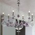 Люстра Euroluce Cloe L6 Silver wisteria Люстра Euroluce Cloe L6 Silver wisteria