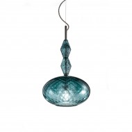 Подвесной светильник Euroluce Mood Joy S1 nichel teal blu Подвесной светильник Euroluce Mood Joy S1 nichel teal blu