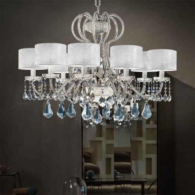 Люстра Masiero Gala 8+2 /V97/ PIZ/17/WH Люстра Masiero Gala 8+2 /V97/ PIZ/17/WH