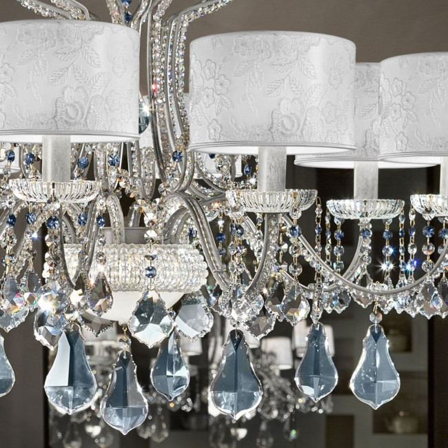 Люстра Masiero Gala 8+2 /V97/ PIZ/17/WH Люстра Masiero Gala 8+2 /V97/ PIZ/17/WH