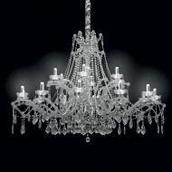 Люстра Masiero Maria Teresa VE 986/18 DW CUT CRYSTAL