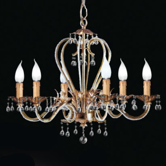 Люстра Renzo Del Ventisette "Sinuosa" L 12790/6 DEC. 041 Люстра Renzo Del Ventisette "Sinuosa" L 12790/6 DEC. 041