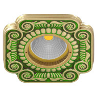 Встраиваемый спот (точечный светильник) FEDE Lighting Smalto Italiano Firenze FD1007VEEN Встраиваемый спот (точечный светильник) FEDE Lighting Smalto Italiano Firenze FD1007VEEN