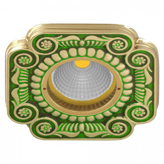 Встраиваемый спот (точечный светильник) FEDE Lighting Smalto Italiano Firenze FD1007VEEN Встраиваемый спот (точечный светильник) FEDE Lighting Smalto Italiano Firenze FD1007VEEN