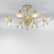 Потолочная люстра Sylcom Venier 1421/8 D CR.ORO