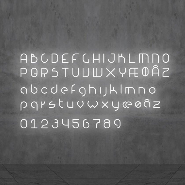 Настенный светильник Artemide Alphabet 1202§00A Настенный светильник Artemide Alphabet 1202§00A