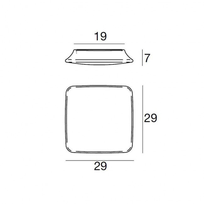 Настенно-потолочный светильник Linea Light MyWhite 7807 Настенно-потолочный светильник Linea Light MyWhite 7807