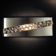 Настенный светильник Renzo Del Ventisette Shine A 14338/1 SWA DEC. CROMO Настенный светильник Renzo Del Ventisette Shine A 14338/1 SWA DEC. CROMO