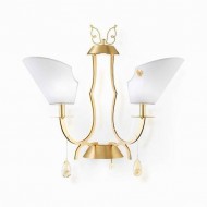 Бра Beby Group Epoque 0185A02 Satin gold 024 Gold leaf Бра Beby Group Epoque 0185A02 Satin gold 024 Gold leaf